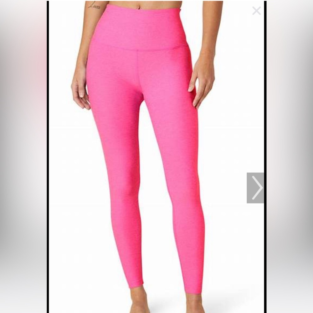 Pink Beyond Yoga Spacedye Leggings